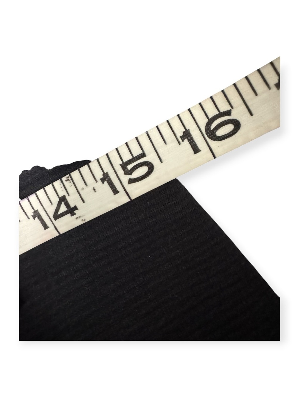 GAP Black Ribbed Stretch Pencil Skirt Classic Workwear - Black Small - Picture 4 of 7